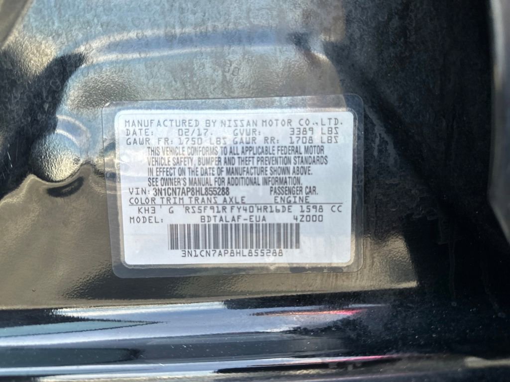 Used 2017 Nissan Versa S image 29