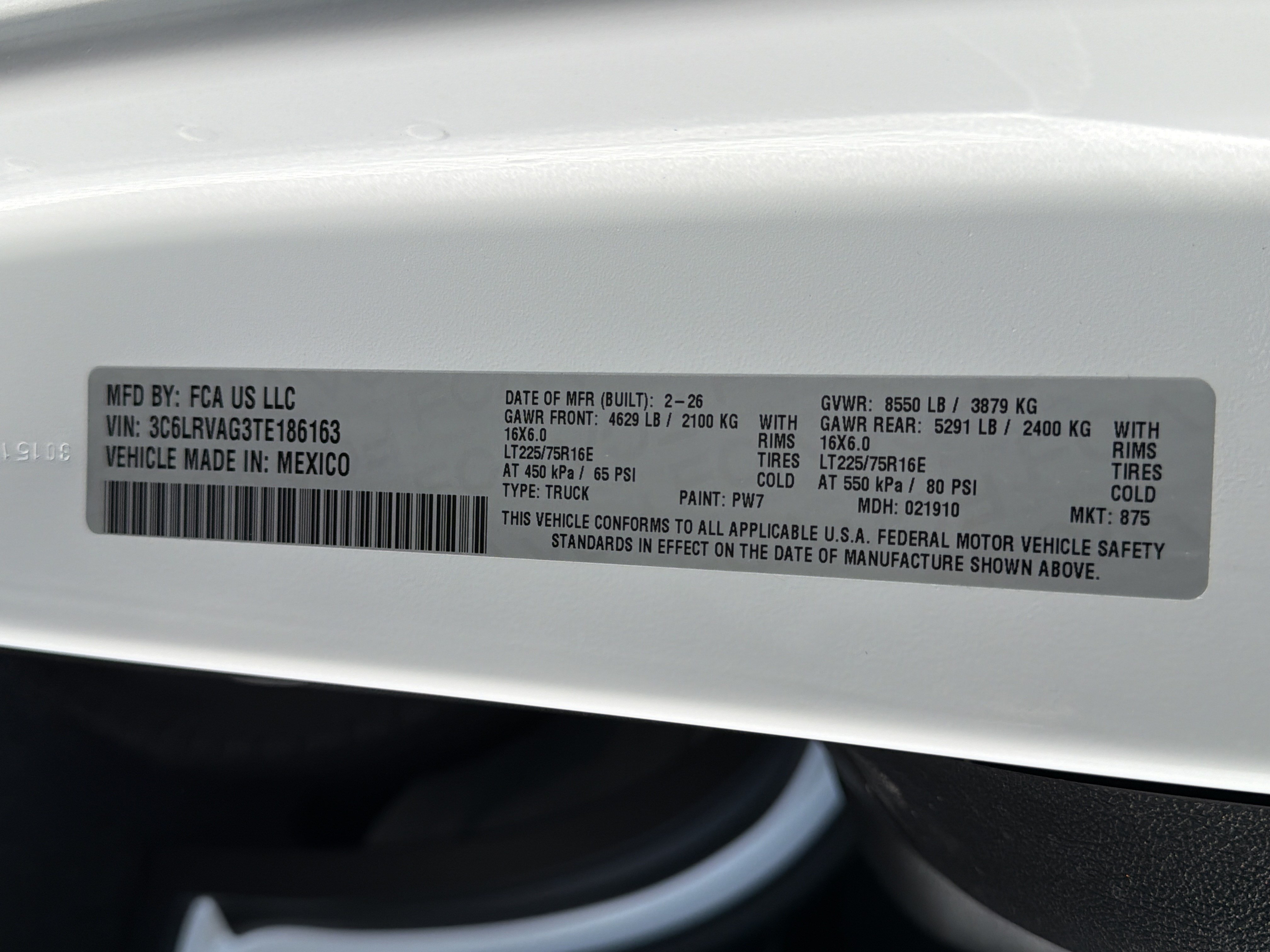 New 2026 RAM ProMaster 1500 w/ Safety Group FWD image 35