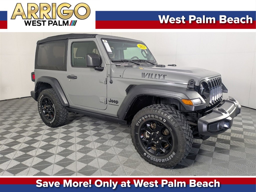 Certified 2023 Jeep Wrangler Willys