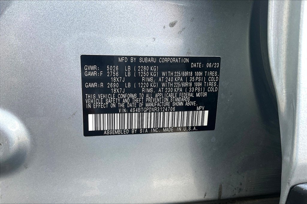 Used 2024 Subaru Outback Touring XT AWD/4WD image 17