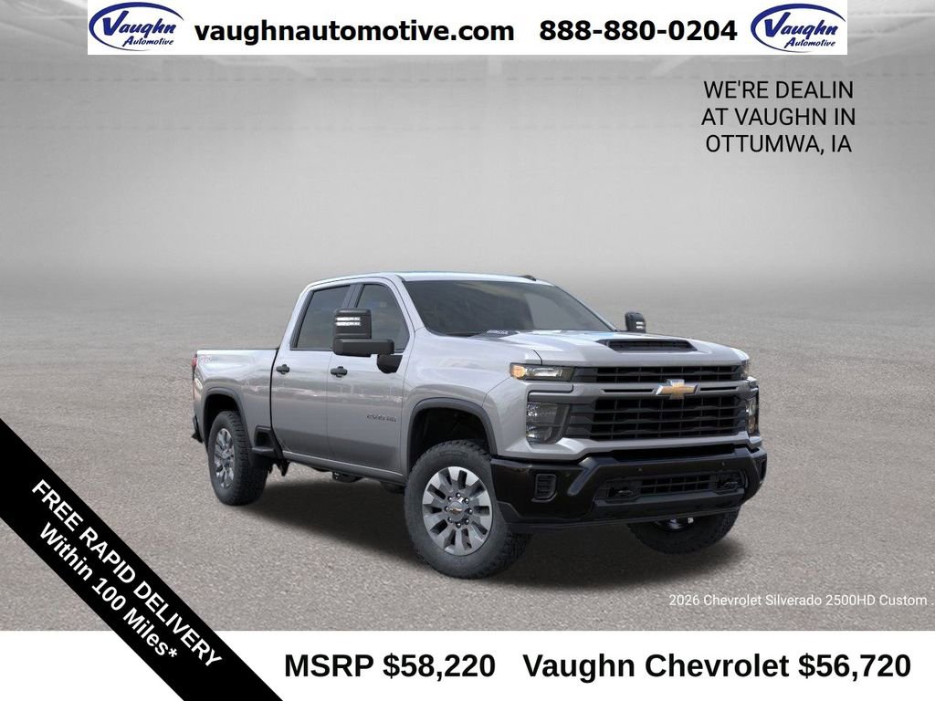 New 2026 Chevrolet Silverado 2500 Custom
