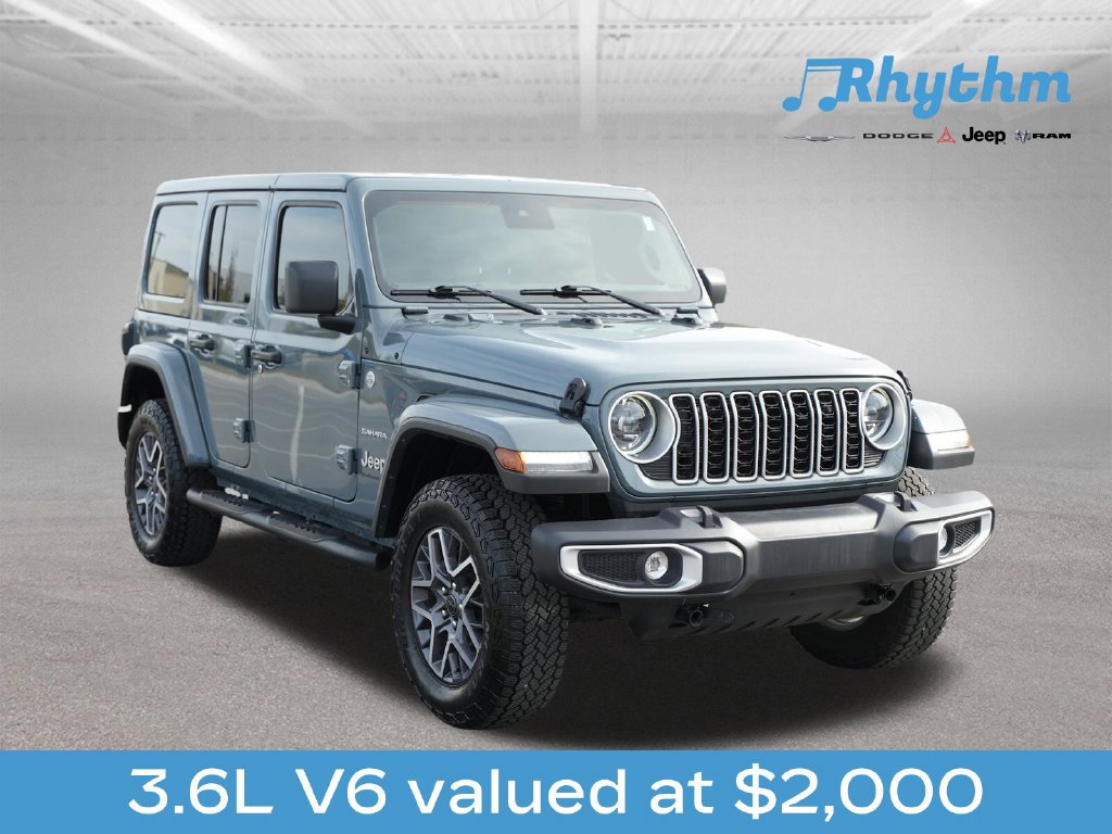 Used 2024 Jeep Wrangler Unlimited Sahara w/ Safety Group