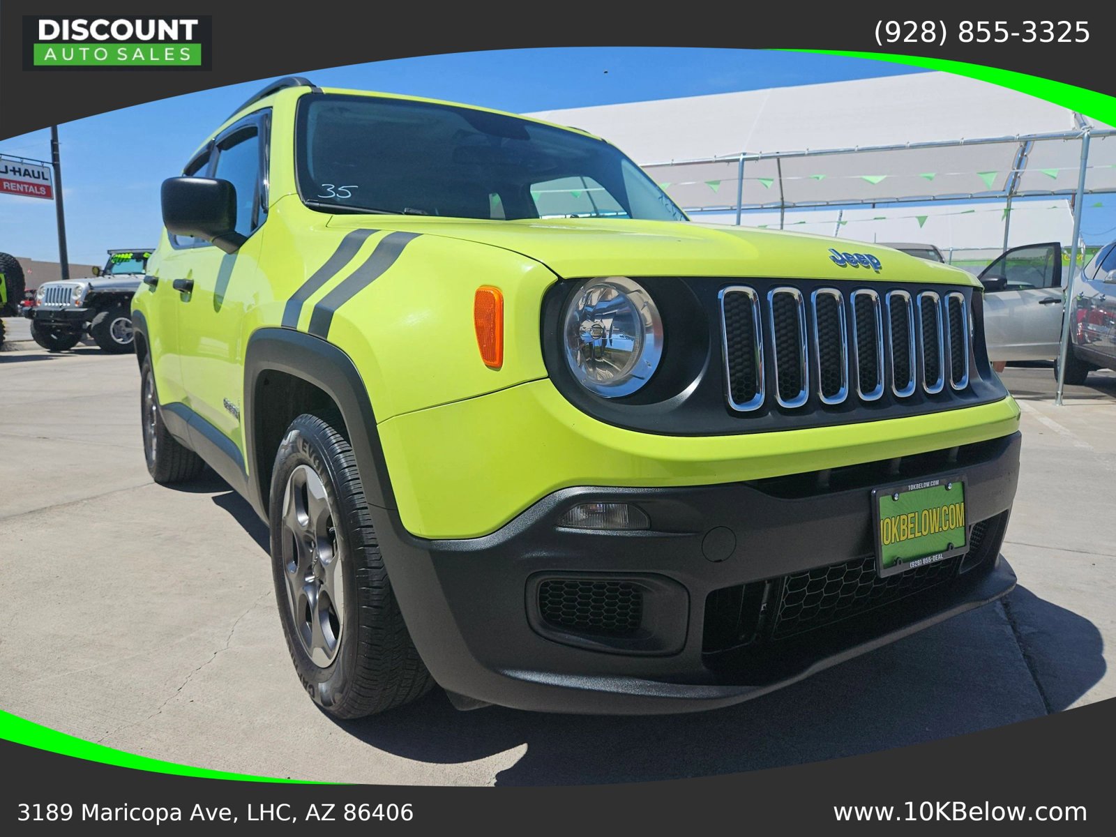 Used 2017 Jeep Renegade Sport w/ Power & Air Group FWD image 1