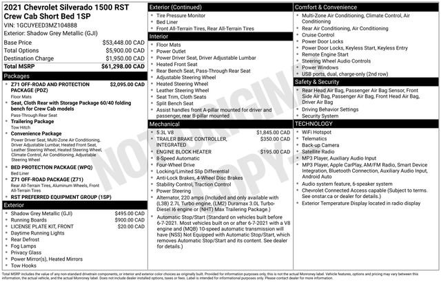 Used 2021 Chevrolet Silverado 1500 RST AWD/4WD image 29