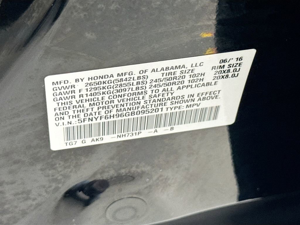 Used 2016 Honda Pilot Touring image 33