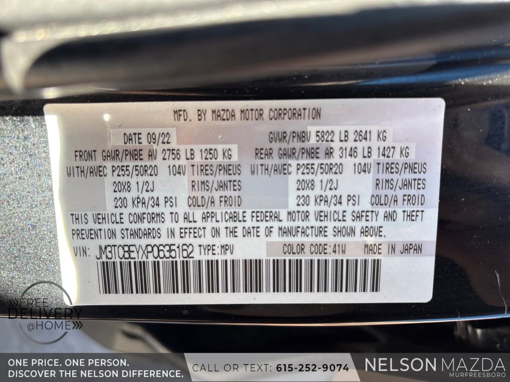 Certified 2023 MAZDA CX-9 Signature image 30