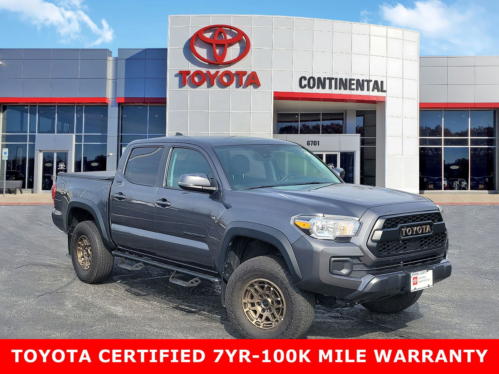 Certified 2023 Toyota Tacoma 4x4 Double Cab w/ Trail Edition