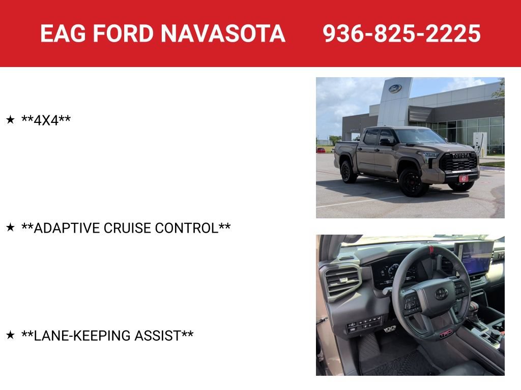 Used 2025 Toyota Tundra TRD Pro w/ TRD Performance Package (GST) AWD/4WD image 8
