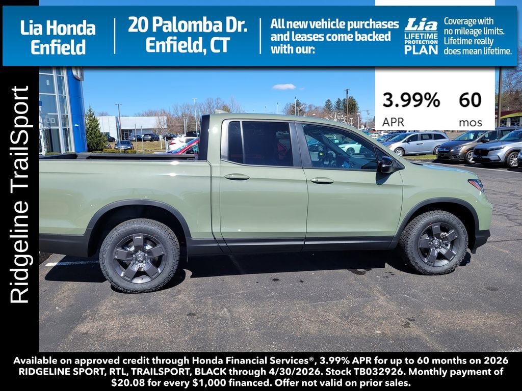 New 2026 Honda Ridgeline TrailSport image 2
