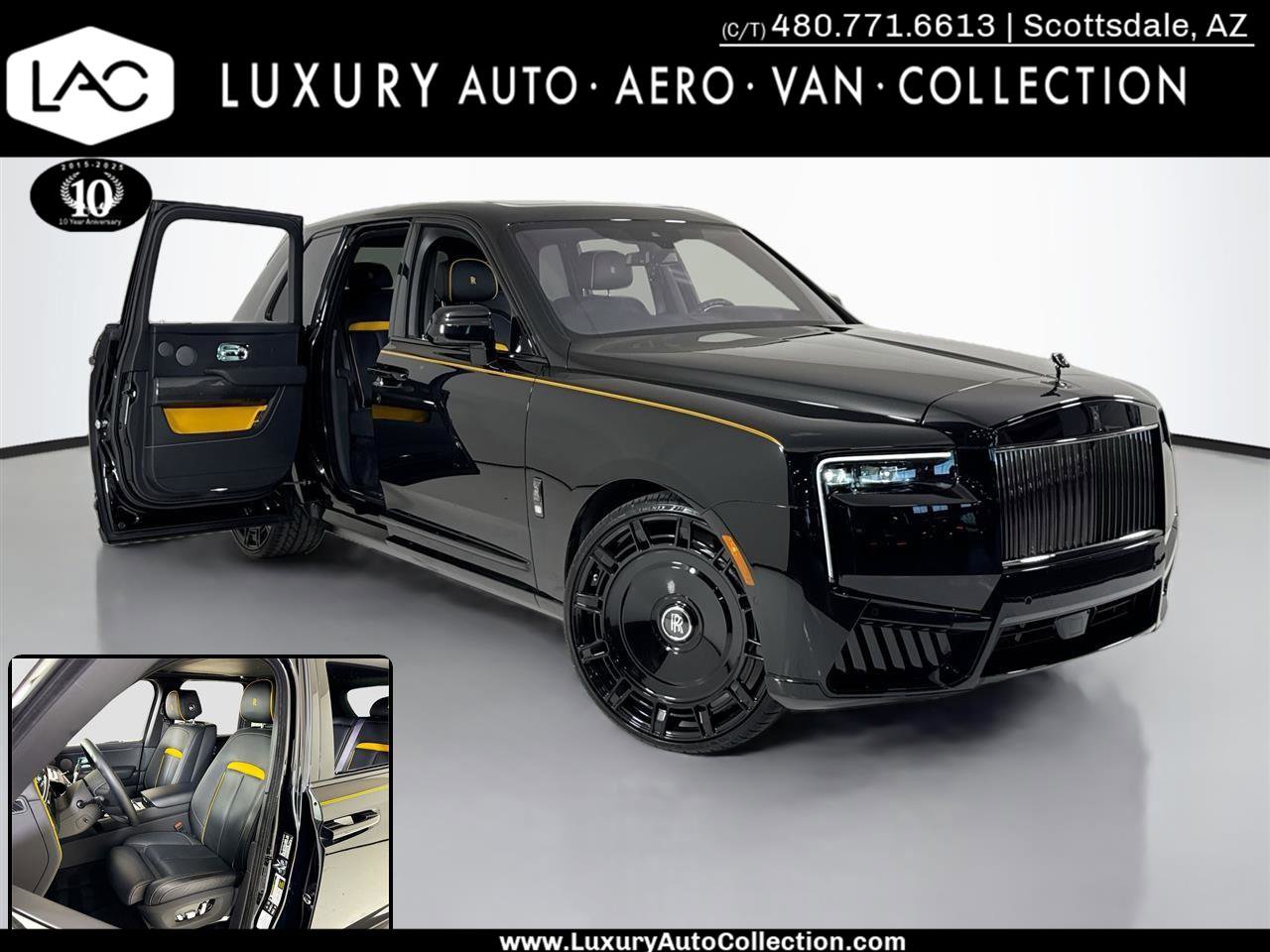 Used 2025 Rolls-Royce Cullinan Black Badge AWD/4WD image 1