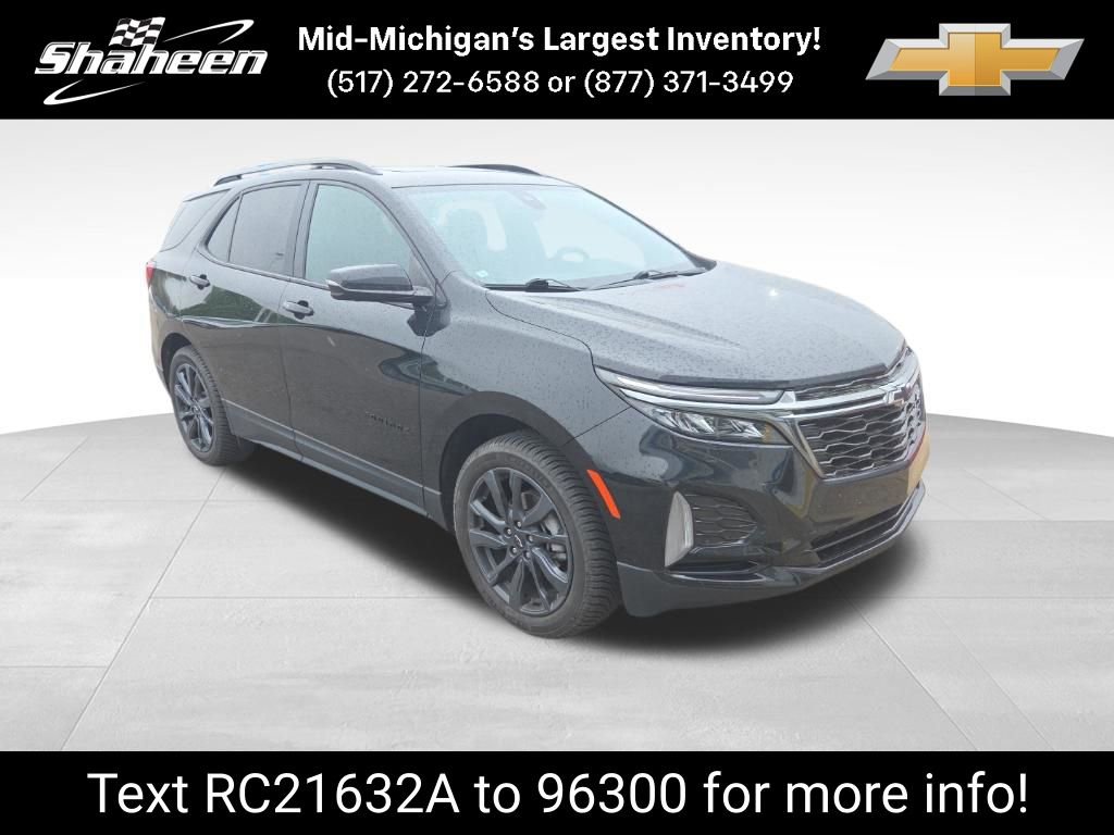 Used 2022 Chevrolet Equinox RS w/ RS Leather Package