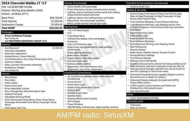 Used 2024 Chevrolet Malibu LT image 3