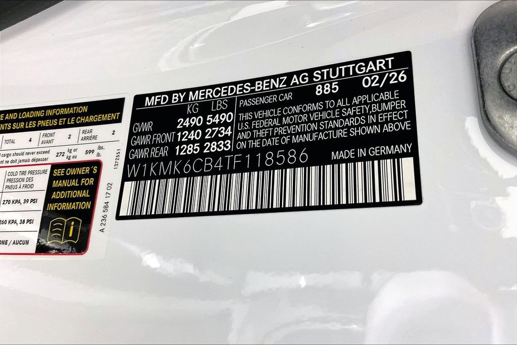 New 2026 Mercedes-Benz CLE 53 AMG 4MATIC Cabriolet image 12