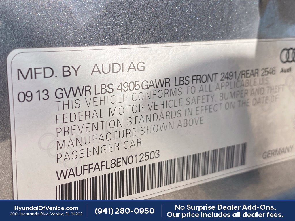 Used 2014 Audi A4 2.0T Premium Plus w/ Premium Plus Package AWD/4WD image 23