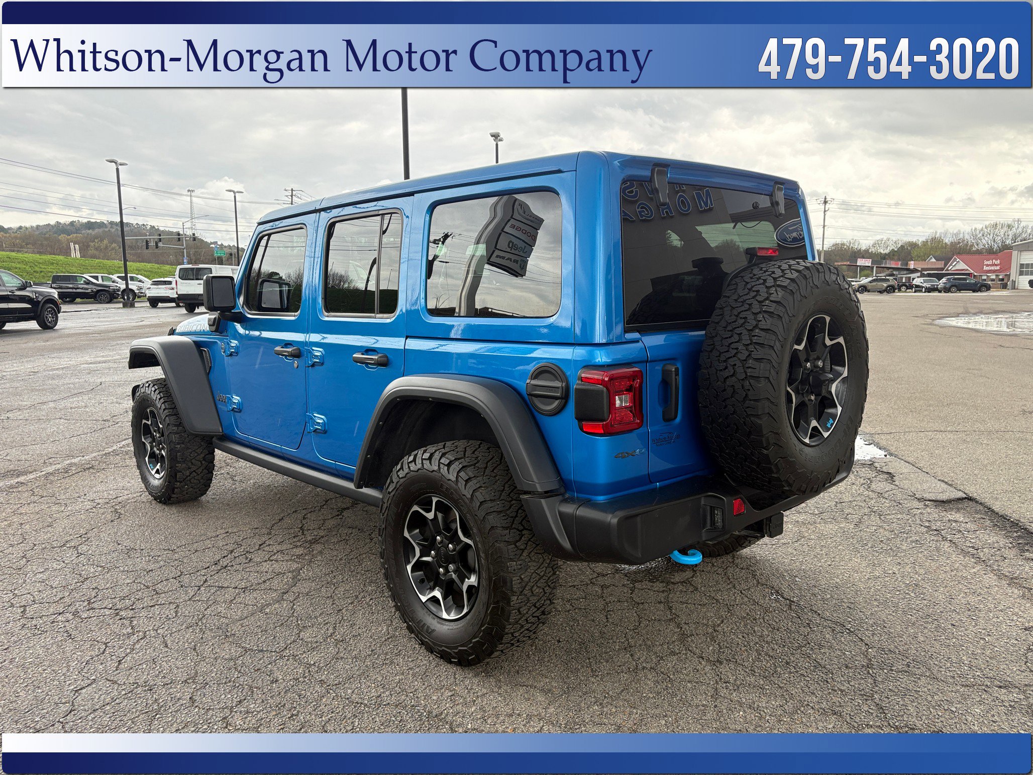 Used 2022 Jeep Wrangler Unlimited Rubicon 4xe w/ Cold Weather Group image 7