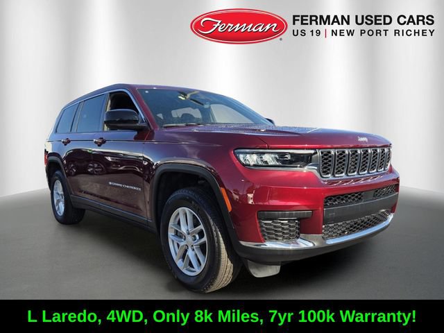 Certified 2025 Jeep Grand Cherokee L Laredo w/ Luxury Tech Group I AWD/4WD image 1