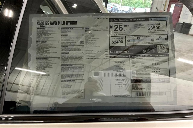New 2026 Volvo XC60 B5 Ultra w/ Climate Package image 14