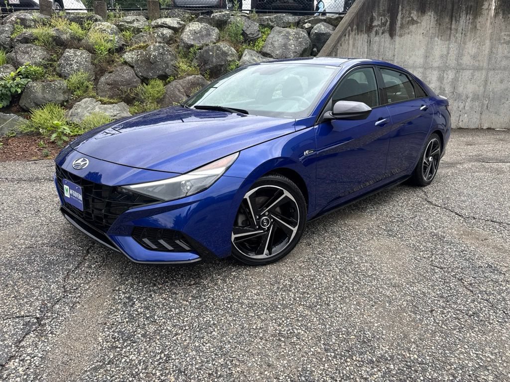 Certified 2022 Hyundai Elantra N Line FWD image 2