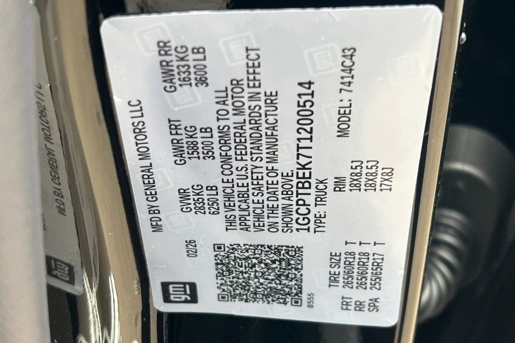 New 2026 Chevrolet Colorado W/T image 22