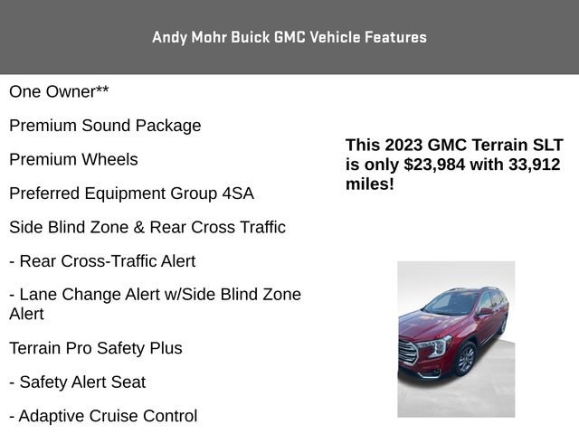 Used 2023 GMC Terrain SLT FWD image 8