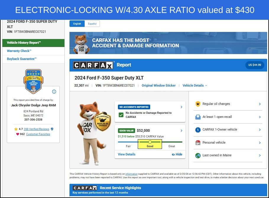 Used 2024 Ford F350 XLT w/ XLT Premium Package image 12