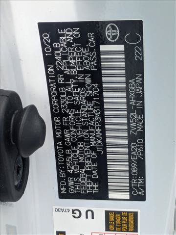 Used 2021 Toyota Prius Prime XLE FWD image 24