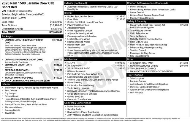 Used 2020 RAM 1500 Laramie image 41