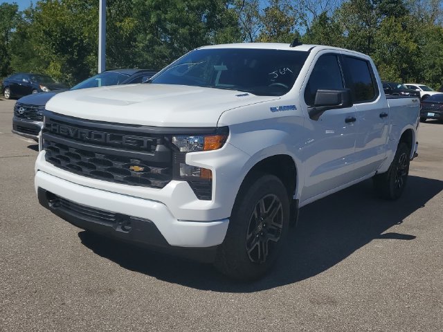 New 2026 Chevrolet Silverado 1500 Custom w/ Turbomax Blackout Package AWD/4WD image 2
