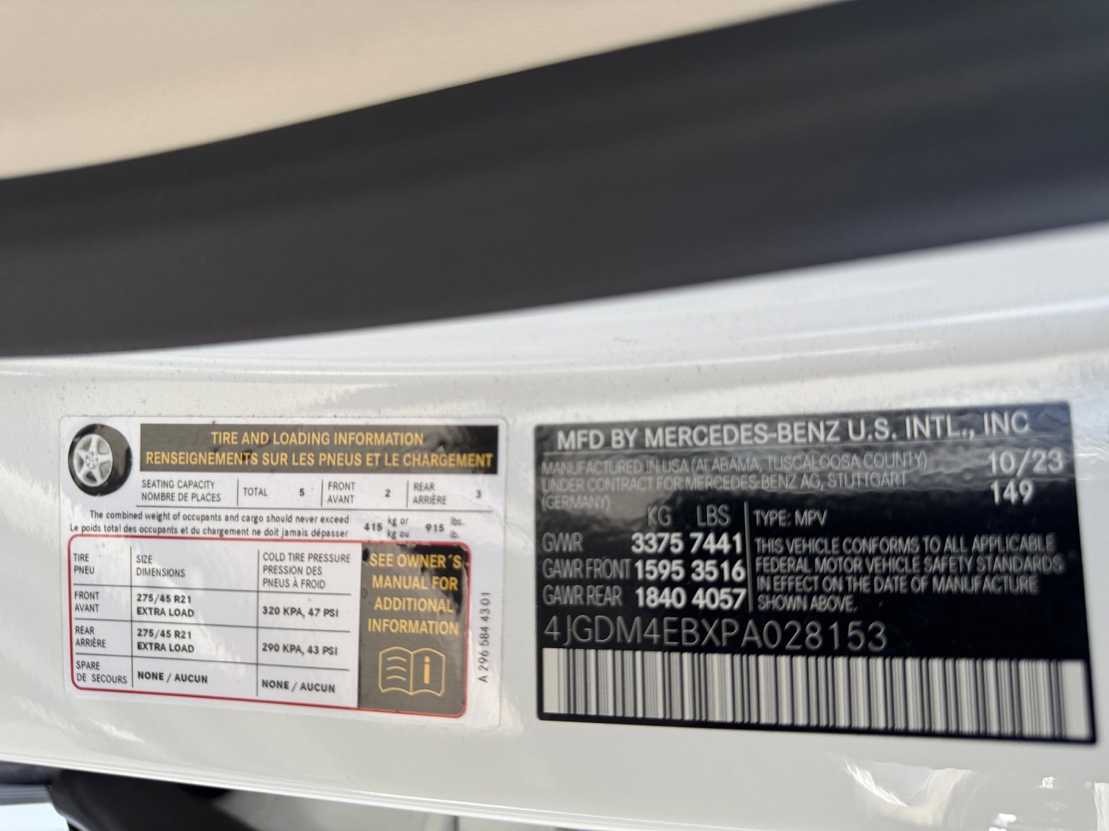 Certified 2023 Mercedes-Benz EQS 580 4MATIC SUV image 25