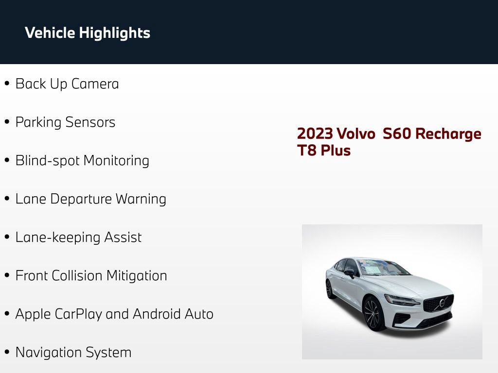 Used 2023 Volvo S60 T8 Plus AWD/4WD image 5