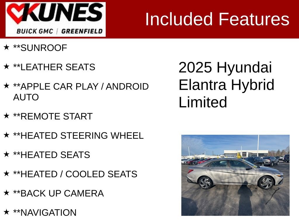 Used 2025 Hyundai Elantra Limited FWD image 2