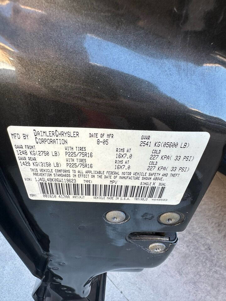 Used 2006 Jeep Liberty Sport w/ Skid Plate Group image 23