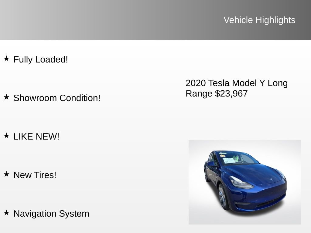 Used 2020 Tesla Model Y Long Range image 8