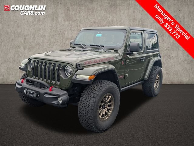Used 2022 Jeep Wrangler Rubicon w/ Steel Bumper Group AWD/4WD image 3