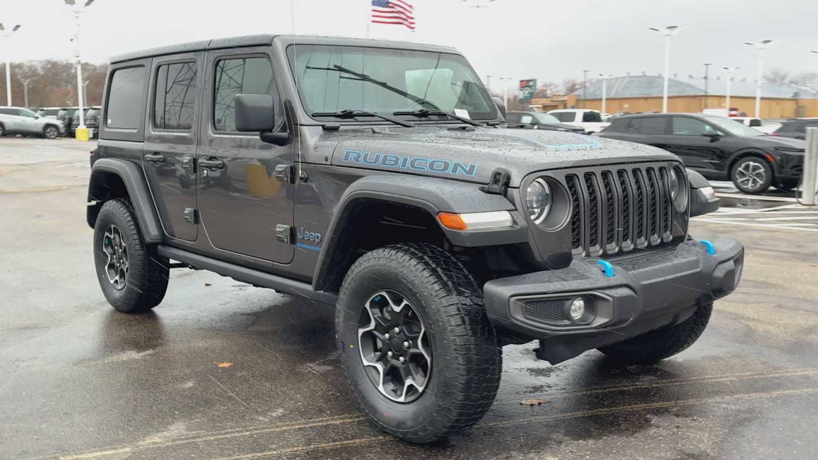 Used 2023 Jeep Wrangler Unlimited Rubicon 4xe w/ Cold Weather Group image 8
