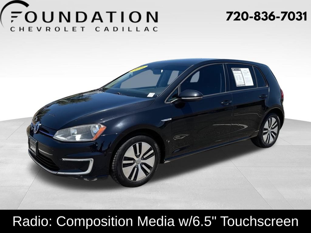 Used 2016 Volkswagen e-Golf SE FWD image 1