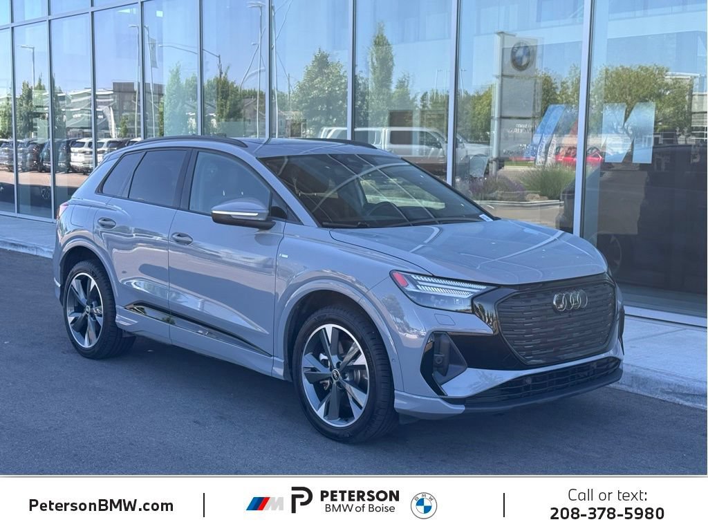 Used 2023 Audi Q4 e-tron Prestige w/ Black Optic Package AWD/4WD image 7