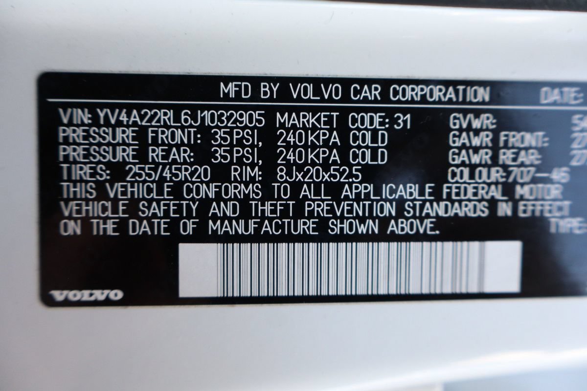 Used 2018 Volvo XC60 T6 Inscription w/ Convenience Package AWD/4WD image 47