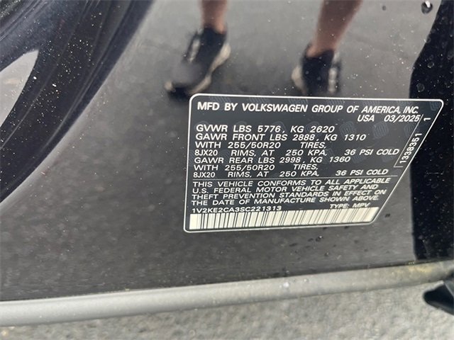 New 2025 Volkswagen Atlas Cross Sport SE image 37