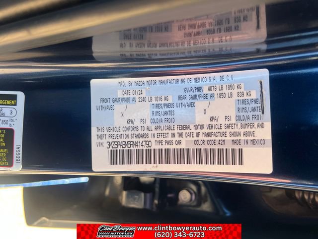 Used 2024 MAZDA MAZDA3 s image 25