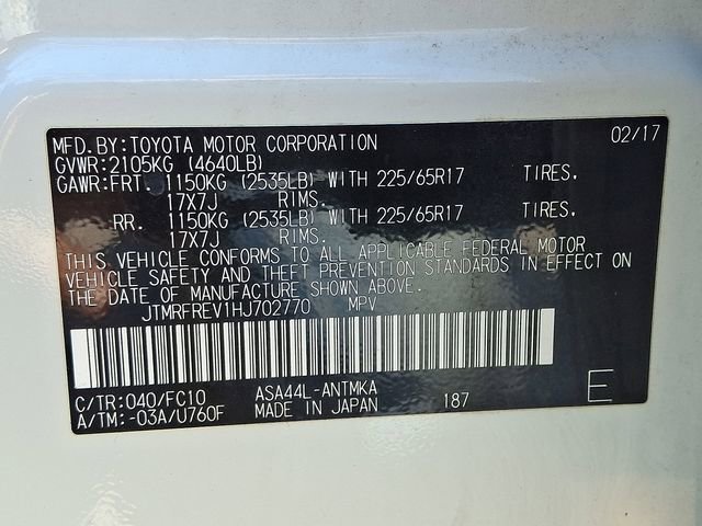 Used 2017 Toyota RAV4 XLE w/ Plus Special Value Package AWD/4WD image 27