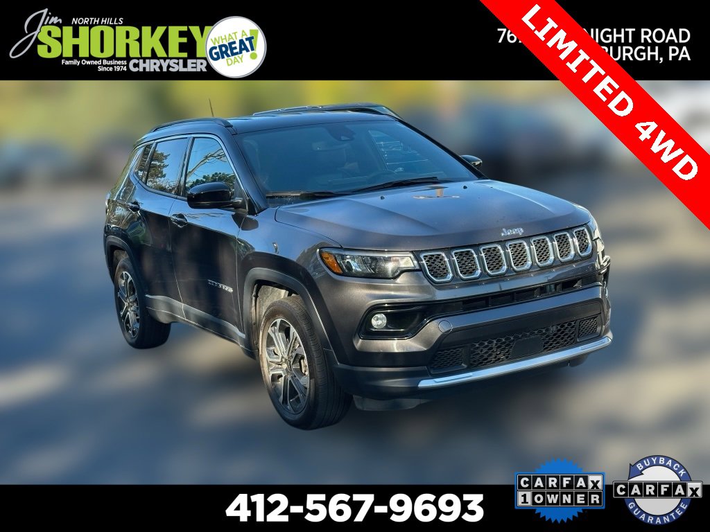 Certified 2023 Jeep Compass Limited