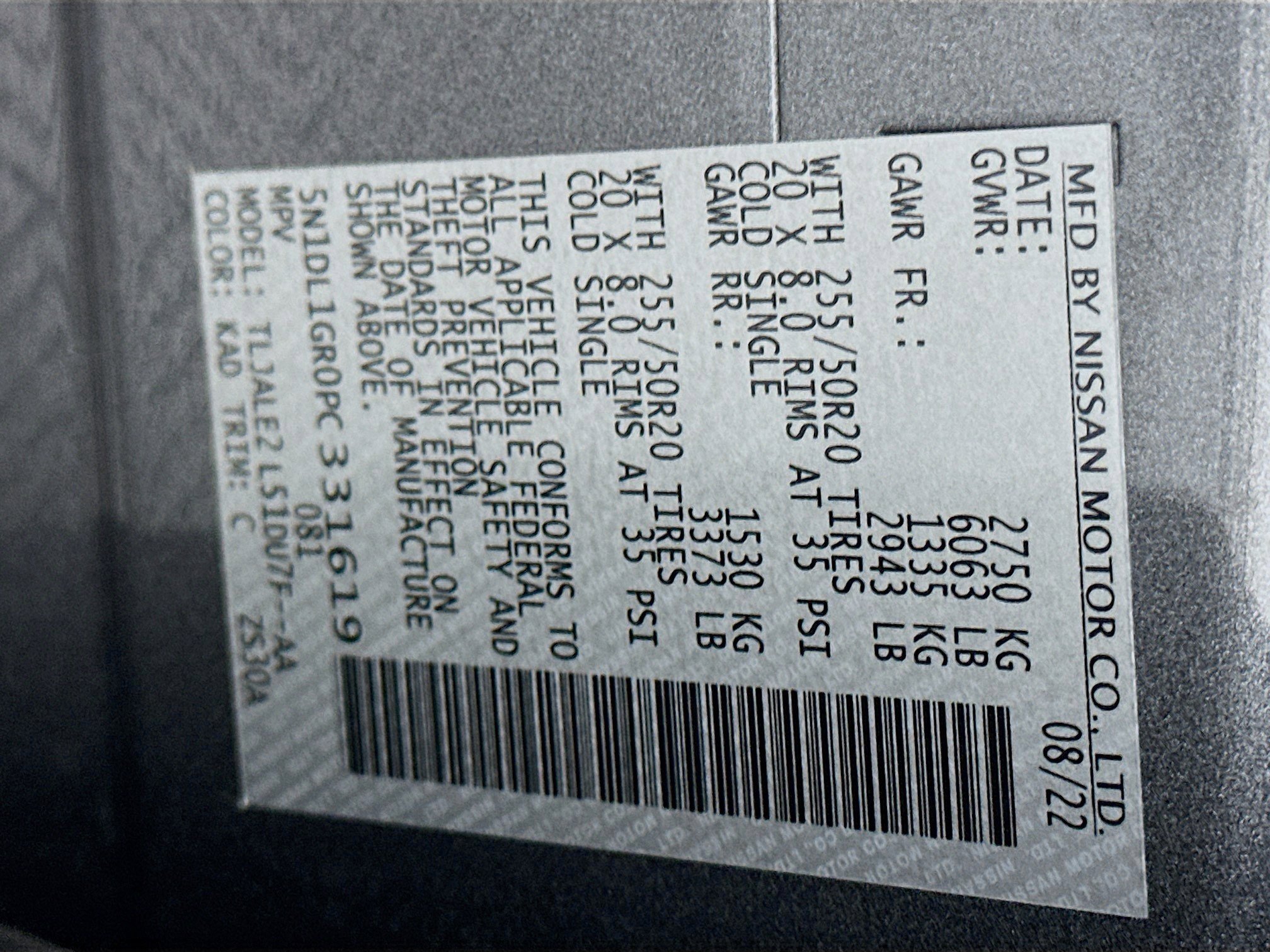 Used 2023 INFINITI QX60 Sensory w/ Vision Package image 38