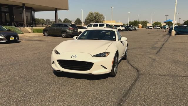 Used 2022 MAZDA MX-5 Miata RF Grand Touring w/ Weather Package RWD image 3