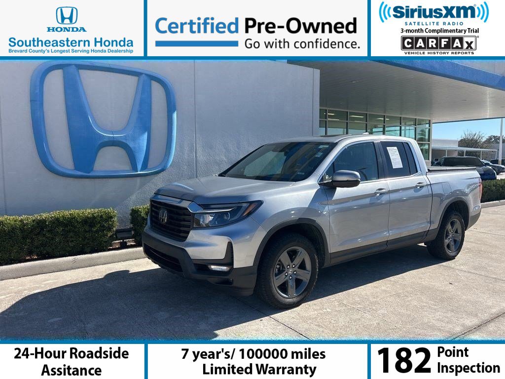 Certified 2023 Honda Ridgeline RTL image 1