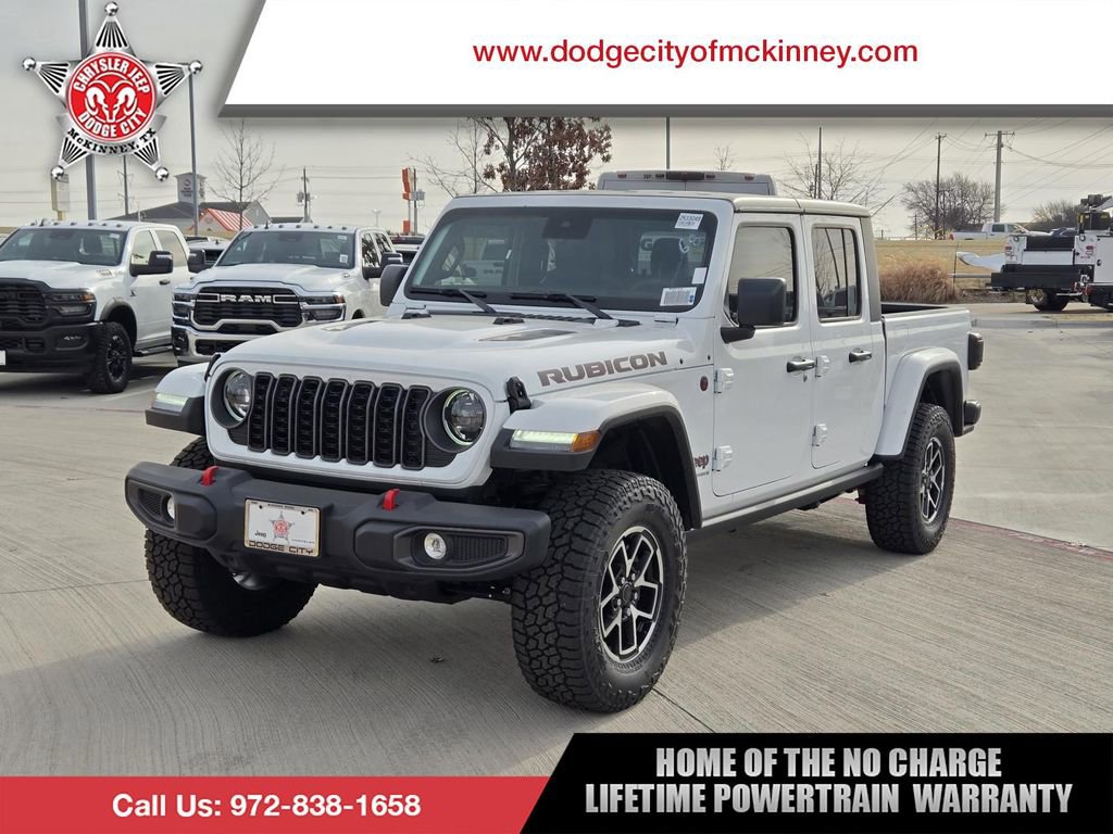 New 2025 Jeep Gladiator Rubicon w/ Convenience Group