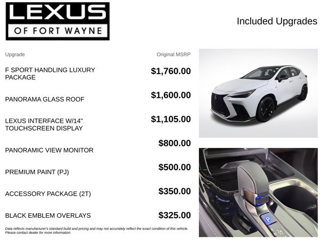 New 2026 Lexus NX 350 F Sport AWD/4WD image 4