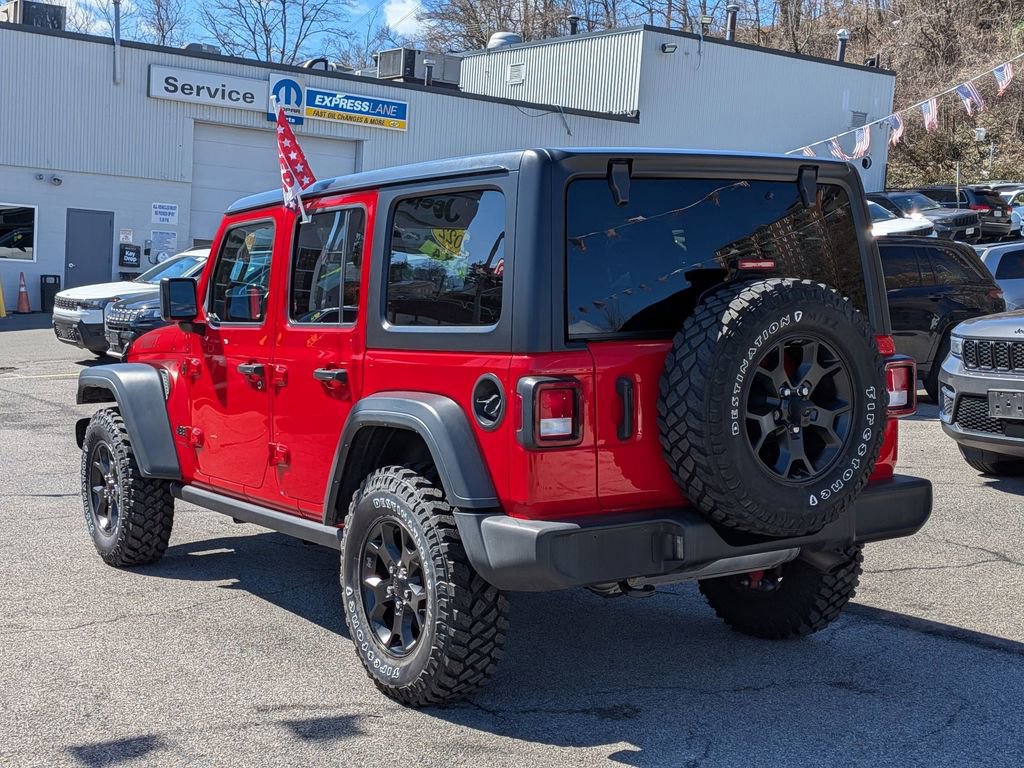 Used 2022 Jeep Wrangler Unlimited Sport image 10