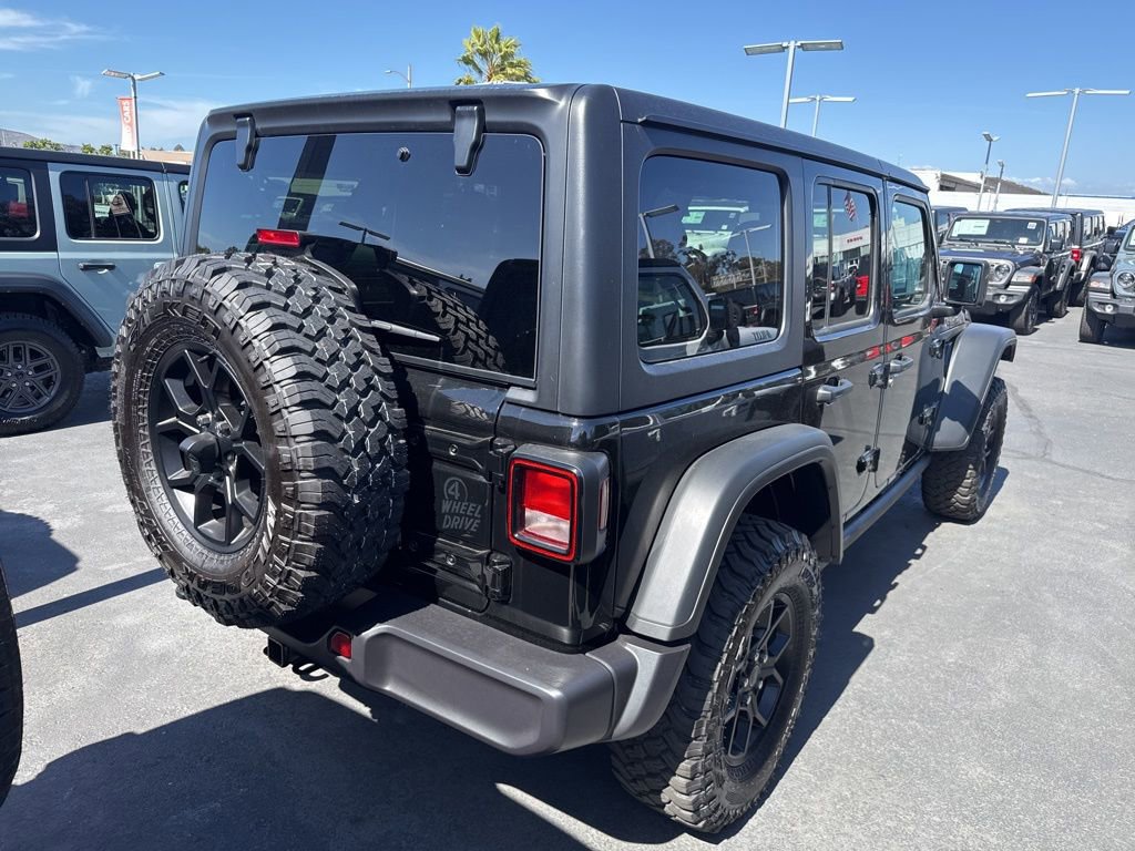 Certified 2025 Jeep Wrangler Unlimited Sport S 4xe AWD/4WD image 7