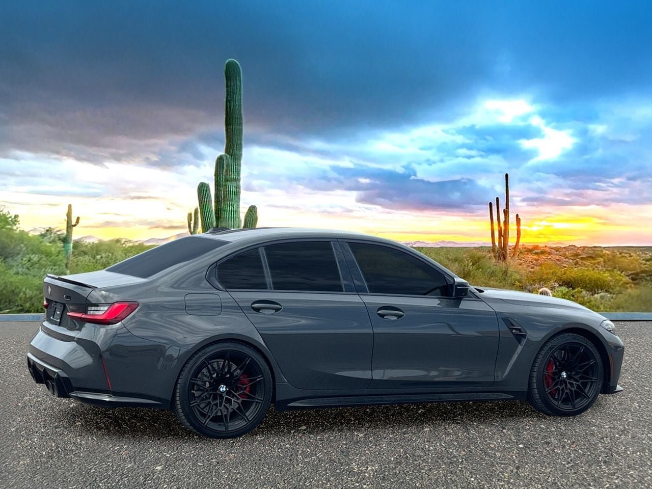 Used 2023 BMW M3 Competition w/ Parking Assistance Package RWD image 5